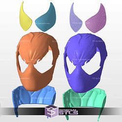 Cosplay STL Files Symbiote Spider Man Helmet