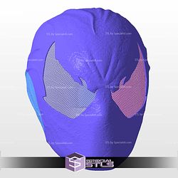 Cosplay STL Files Symbiote Spider Man Helmet