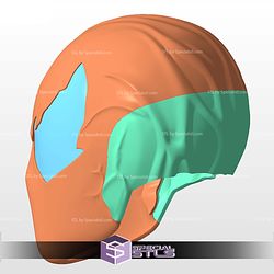 Cosplay STL Files Symbiote Spider Man Helmet