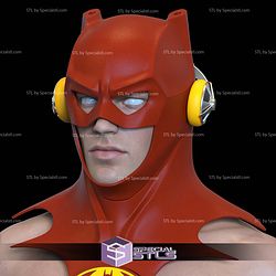 Cosplay STL Files The Flash 2023 BatFlash Helmet
