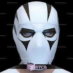 Cosplay STL Files White Tiger Helmet Daredevil Born Again
