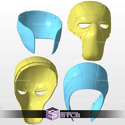 Cosplay STL Files White Tiger Helmet Daredevil Born Again