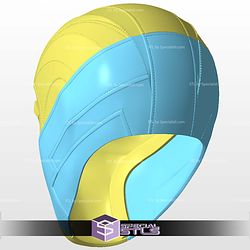 Cosplay STL Files White Tiger Helmet Daredevil Born Again