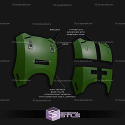 Cosplay STL Files WW2 Boba Fett Set