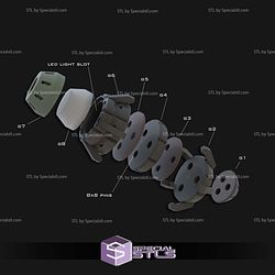 Cosplay STL Files WW2 Grav Charges Light Up
