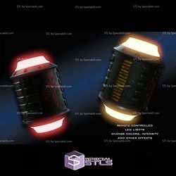 Cosplay STL Files WW2 Grav Charges Light Up