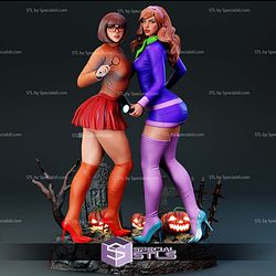 Daphne and Velma Detective STL Files