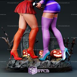 Daphne and Velma Detective STL Files
