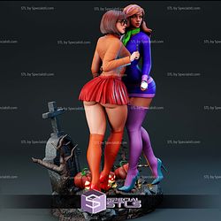 Daphne and Velma Detective STL Files