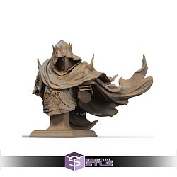 Dareios the Knight Bust STL Files