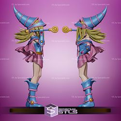 Dark Magician Girl Stand Pose 215mm STL Files