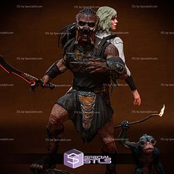 Deck and Thia Predator Badlands STL Files