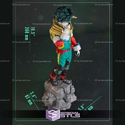 Deku 1-8 268mm STL Files