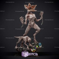 Demogorgon in Chain 389mm STL Files