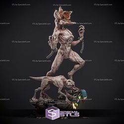 Demogorgon in Chain 389mm STL Files