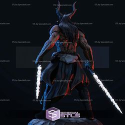 Demon Warrior Fanart Digital STL Files