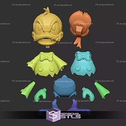 Donald Duck Zombie STL Files