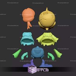 Donald Duck Zombie STL Files