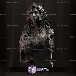 Eirisse and Sphinx Cat Bust STL Files