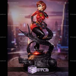 Elastigirl New Diorama STL Files