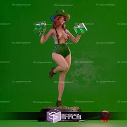 Elf girl St Patrick Day STL Files