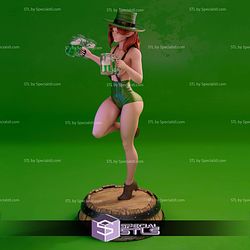 Elf girl St Patrick Day STL Files