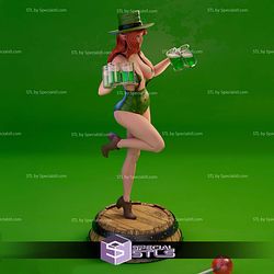 Elf girl St Patrick Day STL Files