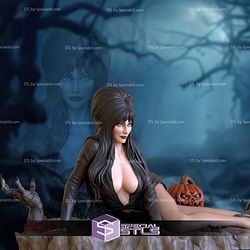 Elvira Pumpkin 120mm STL Files