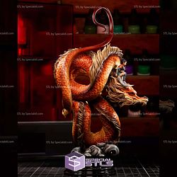 Ember Rider Chinese Dragon STL Files