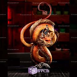Ember Rider Chinese Dragon STL Files