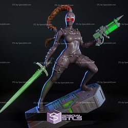 Emerald Assassin Fanart STL Files