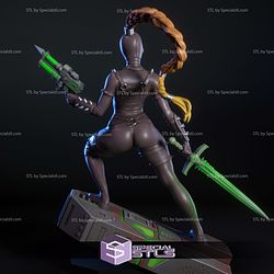 Emerald Assassin Fanart STL Files