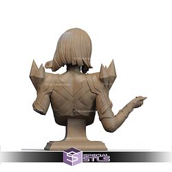Emma Frost Marvel Rivals Crystal Bust STL Files