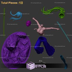 Erza Scarlet Two Sword 177mm STL Files