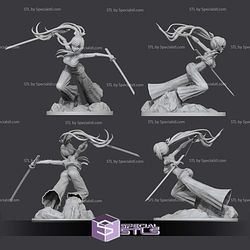 Erza Scarlet Two Sword 177mm STL Files