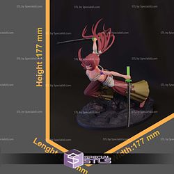 Erza Scarlet Two Sword 177mm STL Files