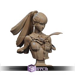 Eve Stellar Blade of Hope Bust STL Files