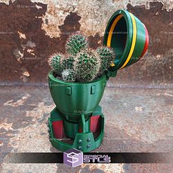 Fallout Mini Nuke Bomb Flower Pot STL Files
