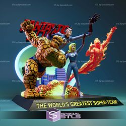 Fantastic Four 60s STL Files
