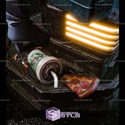 Faye Valentine Light Up Base STL Files