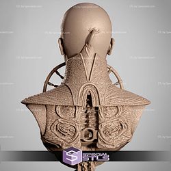 Female Cenobite Portrait Bust STL Files