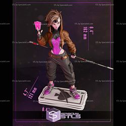 Gambit Girl 213mm STL Files