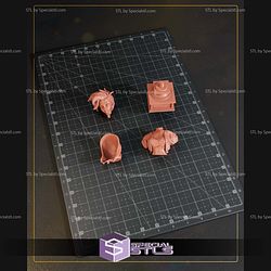 Gambit Girl Bust 117mm STL Files