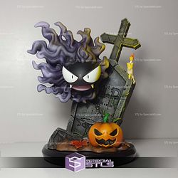 Gastly Pokemon 140mm STL Files