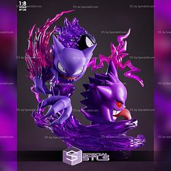 Gengar Evolution 290mm STL Files