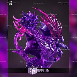 Gengar Evolution 290mm STL Files
