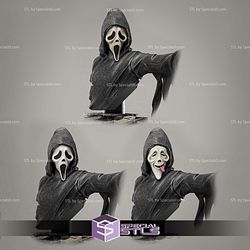 Ghostface Bust 160mm STL Files