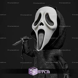 Ghostface Chibi 125mm STL Files