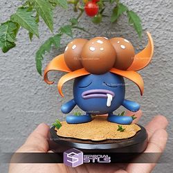 Gloom Pokemon 90mm STL Files