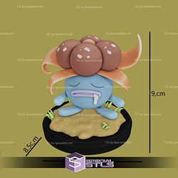 Gloom Pokemon 90mm STL Files